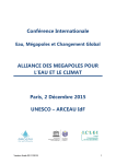 pre-conference statement of the Megacities Alliance for Water and Climate
