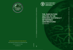 The agriculture sectors in Intended Nationally Determined Contributions: summary