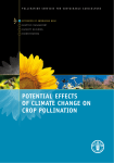 Potential Effects of Climate Change on Crop Pollination