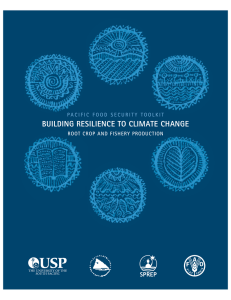 Building resilience to climate change