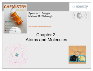 NSCC Chem 121 chapter2
