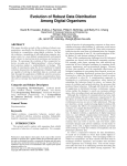 Evolution of Robust Data Distribution Among Digital Organisms