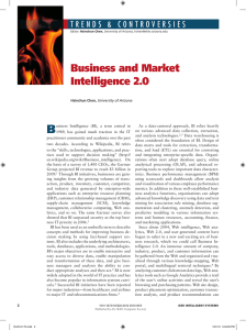 Business and Market Intelligence 2.0