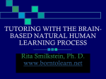 Tutoring with the Brain-Based Natural Human Learning