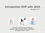 Java Virtual Machine - Universitas Muhammadiyah Malang