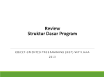 M2-Review Struktur Dasar Program