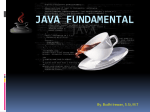 Materi 1 JAVA FUNDAMENTAL 1