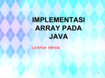 Pertemuan ke-5 Implementasi