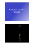 From the Earth to the Moon