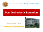Post Orthodontic Retention