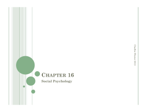 PSYC 100 Chapter 16