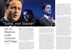 "Solid not Slavish": UK-UK Relations under Cameron and Clegg