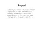 Regresi