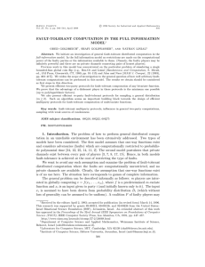 Fault-tolerant computation in the full information model