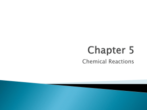 CHEM 121 Chp 5 Spaulding