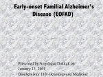 Angelique Dakkak - Early-onset Familial Alzheimer's Disease (EOFAD)