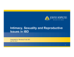 Intimacy, Sexuality and Reproductive Issues in IBD
