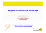 Internet - Fisika Universitas Padjadjaran