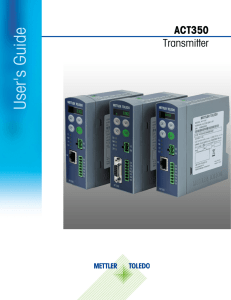 Full User Guide ACT350 Transmitter English (30MB)