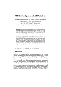 OMNIX: A Topology-Independent P2P Middleware