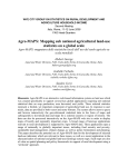 Paper 2.1. Mapping sub national agricultural-production statistics on a global scale: the Agro-MAPS initiative. Isabelle Verbeke et al.