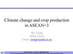 Climate Change and Crop production in ASEAN+3