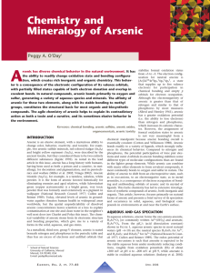 O'Day, 2006 - Arsenic Mineralogy