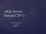 Slide 1 - SQLPort