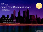 Slides for Smart Grid and Communication systems