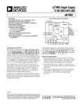 AD7892: LC2MOS Single Supply, 12-Bit 600 kSPS ADC Data Sheet  (Rev C, 06/2000)