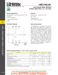 HMC442LM1 数据资料DataSheet下载