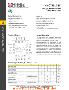 HMC725LC3C 数据资料DataSheet下载