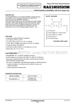 RA03M9595M 数据资料DataSheet下载