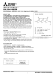 RA20H8087M 数据资料DataSheet下载