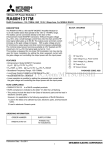 RA60H1317M 数据资料DataSheet下载