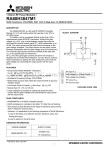 RA60H3847M1 数据资料DataSheet下载