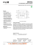 RF3701 数据资料DataSheet下载