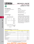 HMC416LP4 数据资料DataSheet下载