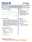 TQP787011 数据资料DataSheet下载