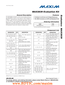 MAX2839EVKIT