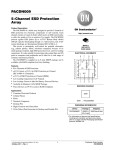 5-Channel ESD Protection Array