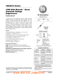 1500 Watt MOSORB® Transient Voltage Suppressor, 9.1 V Unidir