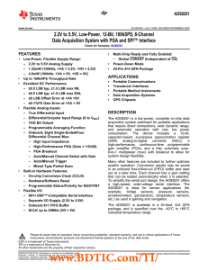 ADS8201 数据资料 dataSheet 下载