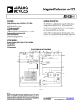 ADF4360-0 数据手册DataSheet 下载