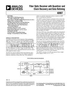 AD807 数据手册DataSheet 下载