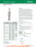 LFCL Series Cable Limiter Datasheet