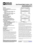 ADuM2200 数据手册DataSheet下载