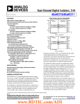 ADUM2210 英文数据手册DataSheet下载