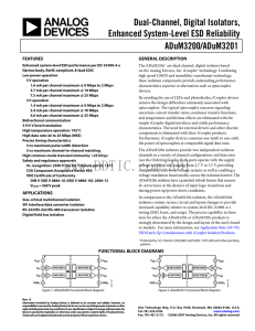 ADuM3200 数据手册DataSheet下载