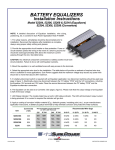 180098 - Battery Equalizer Installation Instructions